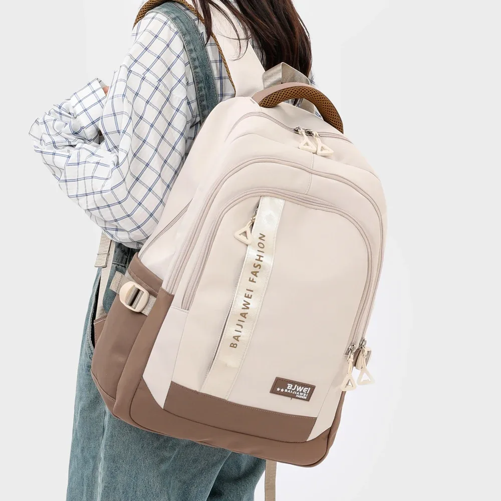 sac à dos multi-poches pour femmes et hommes, sacs de livres d'école pour adolescentes et garçons, nouveau sac d'université pour étudiantes, sac de loisirs