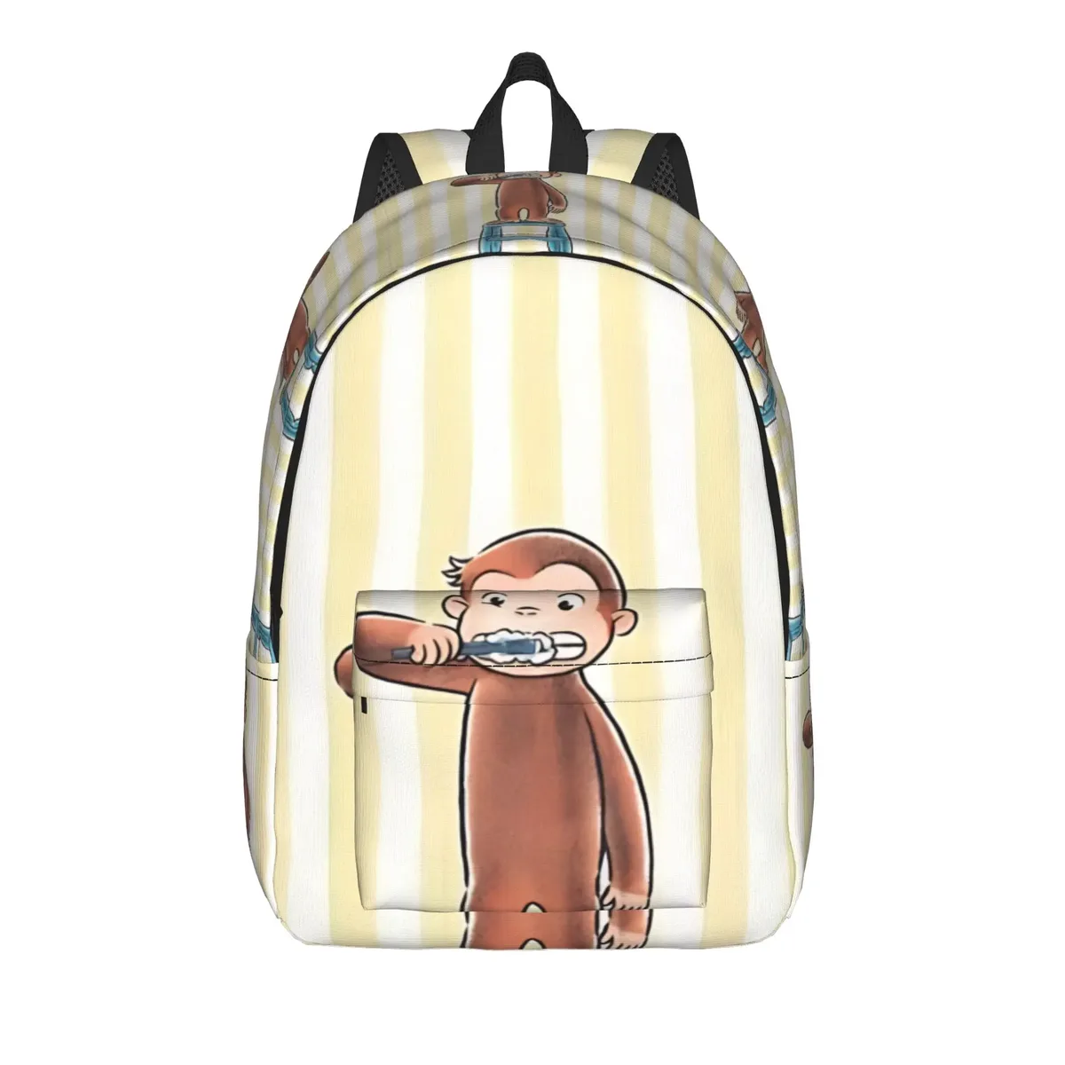 sac à dos multifonctionnel curious george, sacs à dos de trekking, sacs à dos colorés pour étudiants, sacs souples pour lycéens, style sac à dos