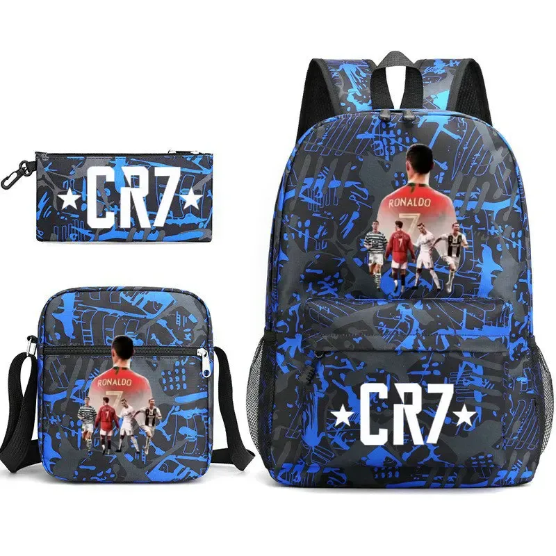 sac à dos de sport cr7 pour femmes et hommes, sacs à dos de voyage de qualité, sacs à livres, mochilas, sac à dos d'école pour étudiants