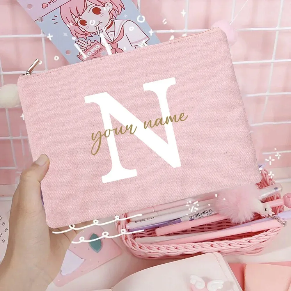 sacs cosmétiques personnalisés avec nom pour demoiselles d'honneur, trousse de maquillage pour filles, trousse de toilette de voyage, cadeaux de mariage et d'anniversaire pour elle