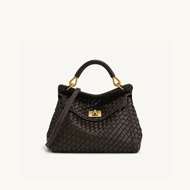 sac lock bag jw pei, sac à bandoulière en cuir véritable tendance, lucia lock bag, sac à main polyvalent haut de gamme