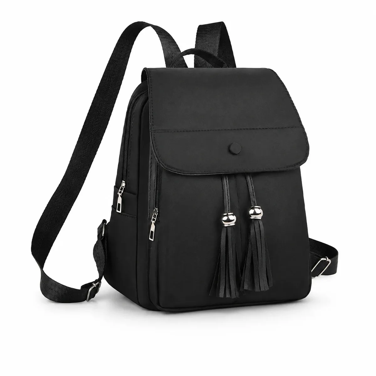 sac à dos uni pour femme au toucher haut de gamme, idéal pour les trajets quotidiens, le travail, les voyages, grande capacité, sac à dos léger