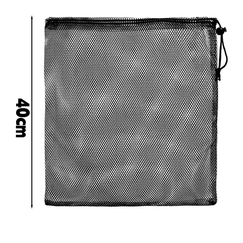sacs de rangement à cordon de serrage en maille réglable, pochette de rangement multi-tailles pour chaussures, voyage, équipement de sport, lavable, respirant, léger