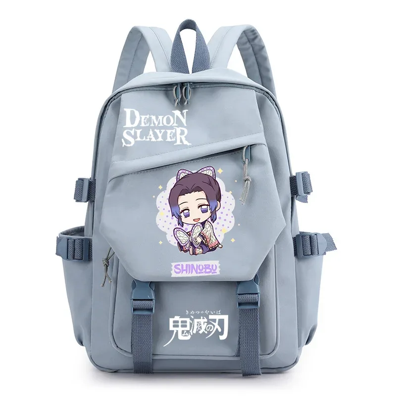 sac à dos transfrontalier amazon cartoon demon slayer pour hommes, sac d'école de voyage pour ordinateur de grande capacité pour étudiants