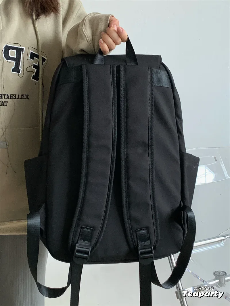 grand sac de voyage japonais pour adolescent cartable femme nouvelle mode harajuku collage étudiants sac à dos étanche voyage mochila