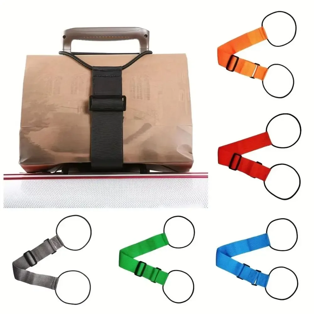 1 sangle élastique polyvalente pour bagages, sangle de connexion portable pour valise, sangle de fixation pour bagages, sangle d'emballage pour valise