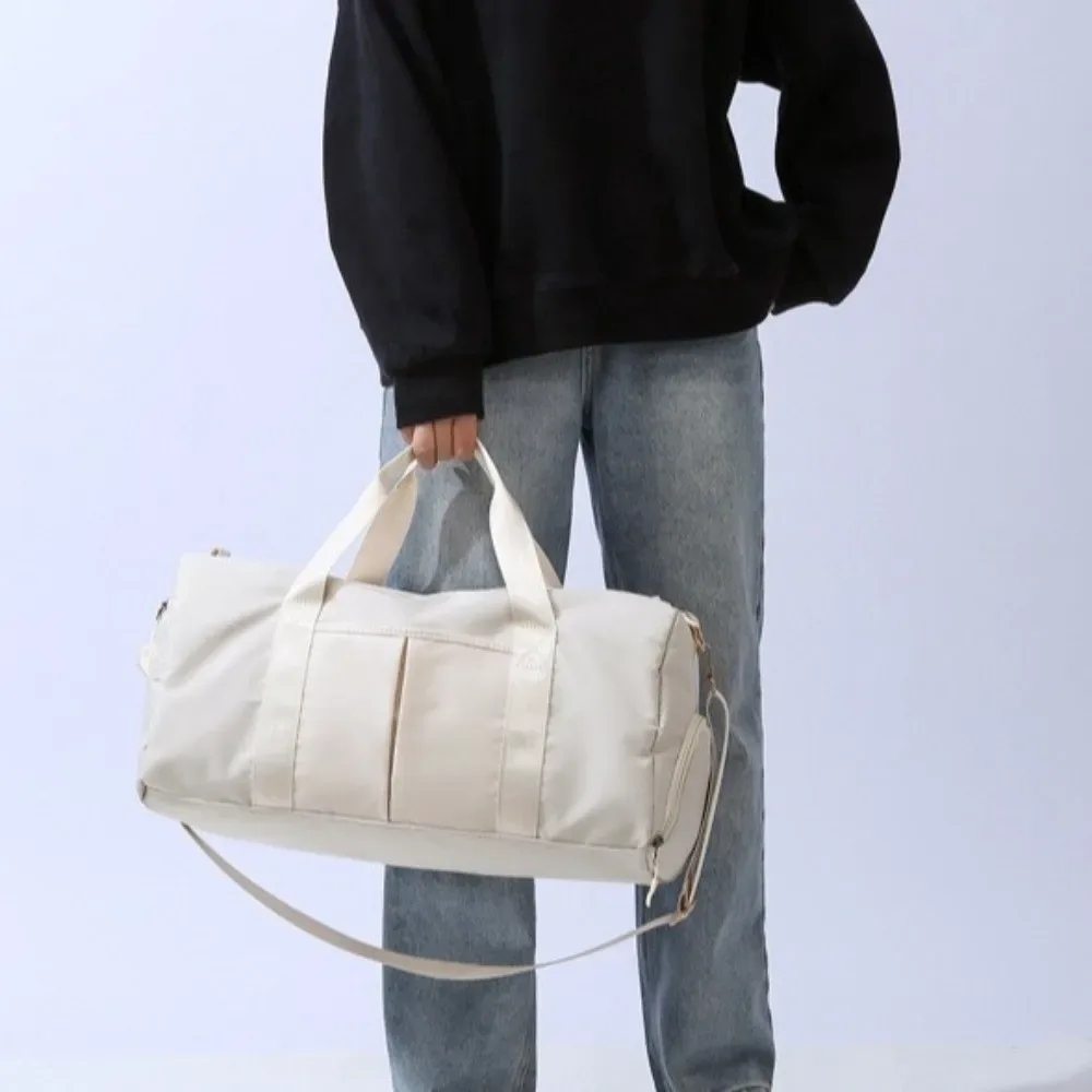 sac de voyage oxford, sac à main multifonctionnel de grande capacité pour courtes distances, multi-couches avec compartiment à chaussures
