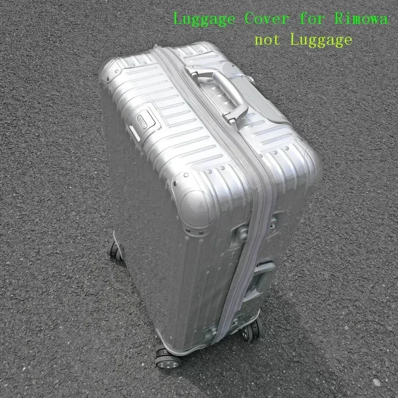 Juste de Bagage en PVC pour Rimowa, avec Fermeture Éclair, Protection de Valise Transparente, Épaisse, de Haute Qualité, Personnalisée, Non Incluse