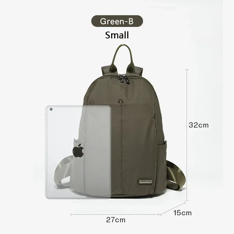 sac à dos unisexe fouvor pour l'extérieur, grande capacité, léger, simple, pour les voyages, l'école, les sports, les jeunes adolescents 2961-21