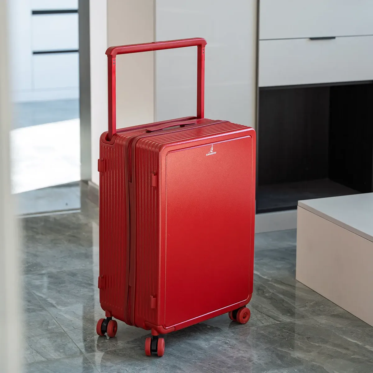 klqdzms valise à fermeture éclair pour femme, valise à roulettes avec cadre en aluminium pour homme, bagages de voyage de grande capacité de 20, 24, 26 et 28 pouces