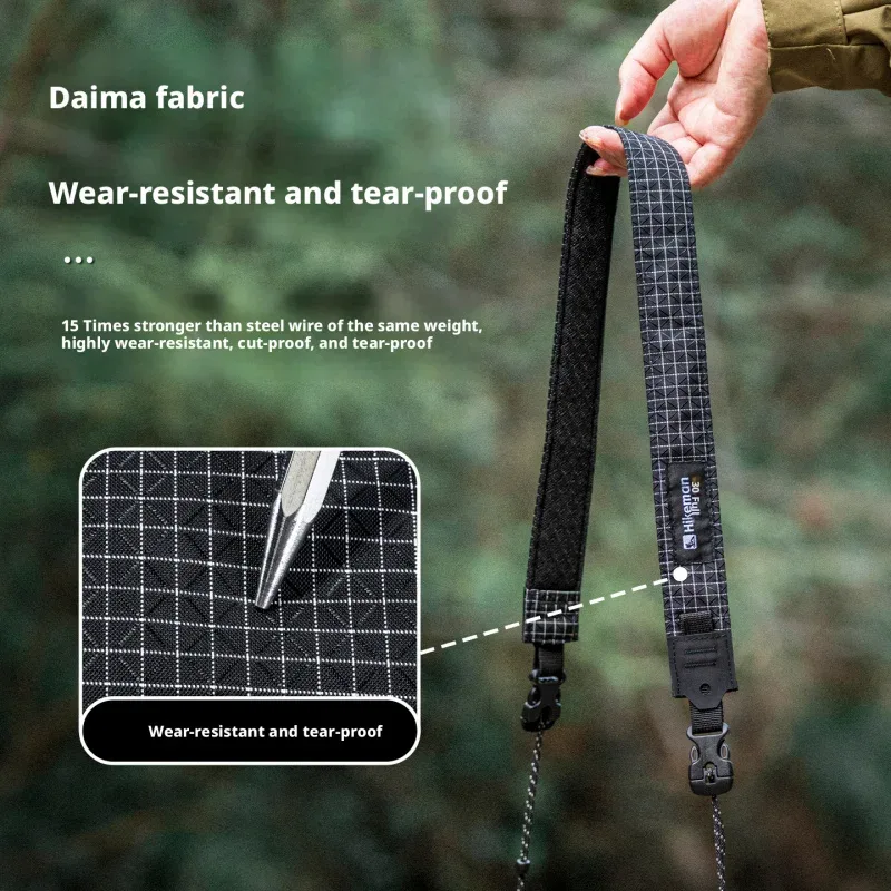 sangle d'épaule pour sac à dos de camping hikeman en dyneema, légère, réglable, sangle de sac bandoulière à dégagement rapide
