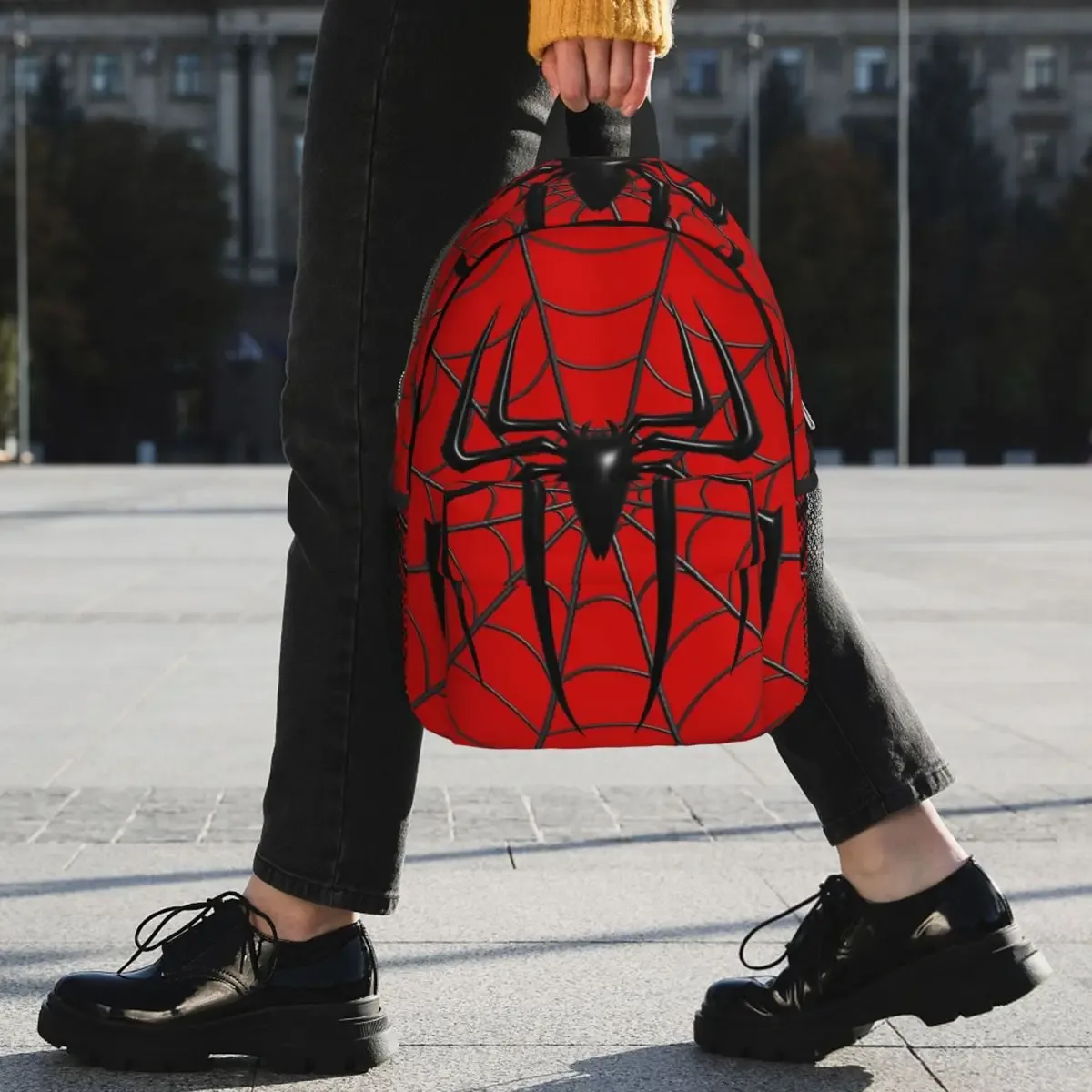 sac à dos spider and web, sac à livres pour étudiants, sac d'école pour enfants, sacs à bandoulière pour ordinateur pour hommes et femmes