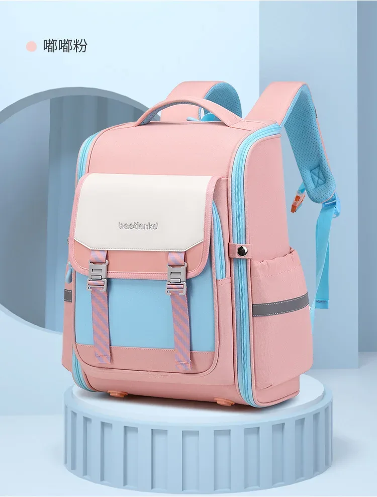 sacs d'école orthopédiques pour enfants, sacs à dos d'école primaire pour filles et garçons, sacs à dos d'école imperméables, sac à livres mochila