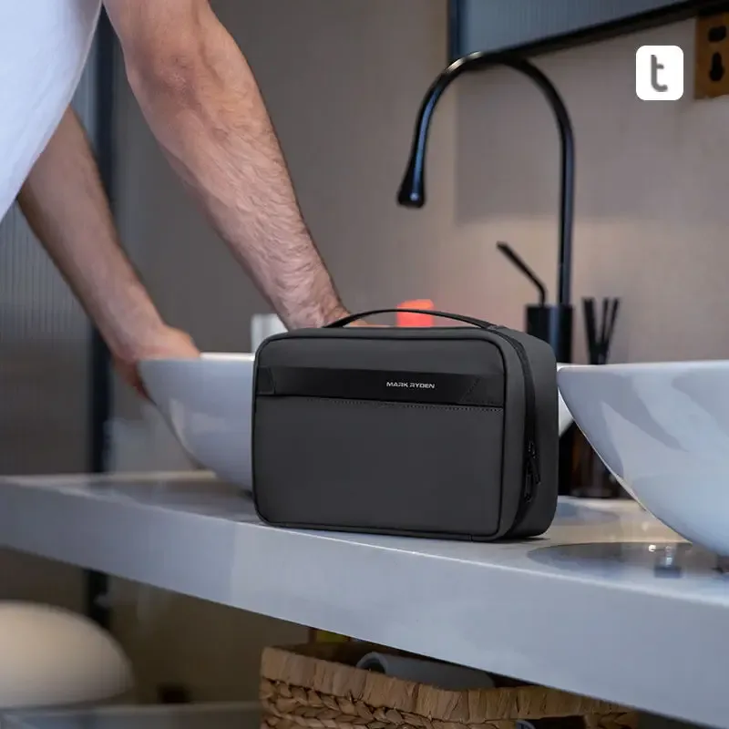 Mark Ryden – trousse de toilette de voyage pour hommes, sac de bain de Fitness, séparation sèche et humide, sac de rangement de maquillage étanche