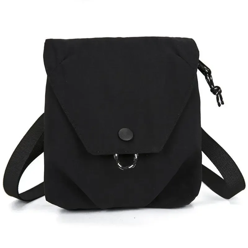 1 sac à bandoulière portable unisexe en tissu nylon imperméable, sac à bandoulière décontracté pour téléphone, idéal pour les voyages.