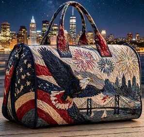 sac de voyage matelassé grande capacité, artisanat de matelassage 3d, sac de voyage, sacs fourre-tout, sac à main pour courtes distances