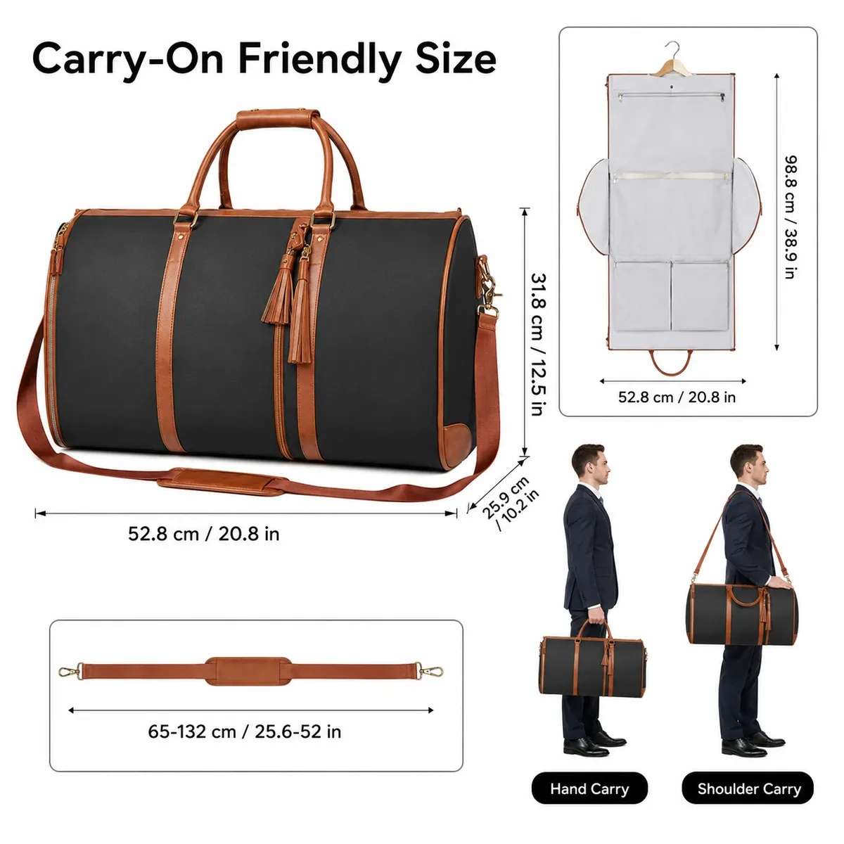 sac de rangement pliable pour costumes, sac de voyage pliable en pu tendance, grande capacité, sac de sport de voyage, organisateur multifonctionnel pour activités de plein air
