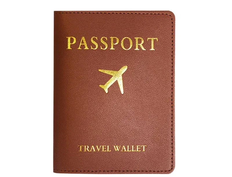 étiquette de bagage en cuir pu pour hommes et femmes, étiquette d'adresse de valise, sac d'embarquement, nom, identification, porte-adresse, accessoire de voyage