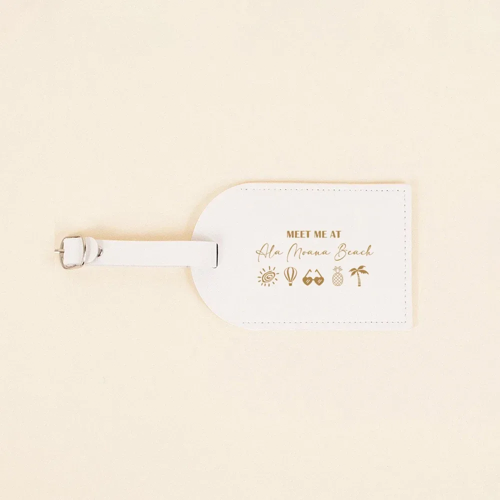 étiquette de bagage en cuir pu personnalisée monogrammée, étiquettes de bagage de voyage pour couple, cadeau de mariage, de réception nuptiale, pour la famille et les amis