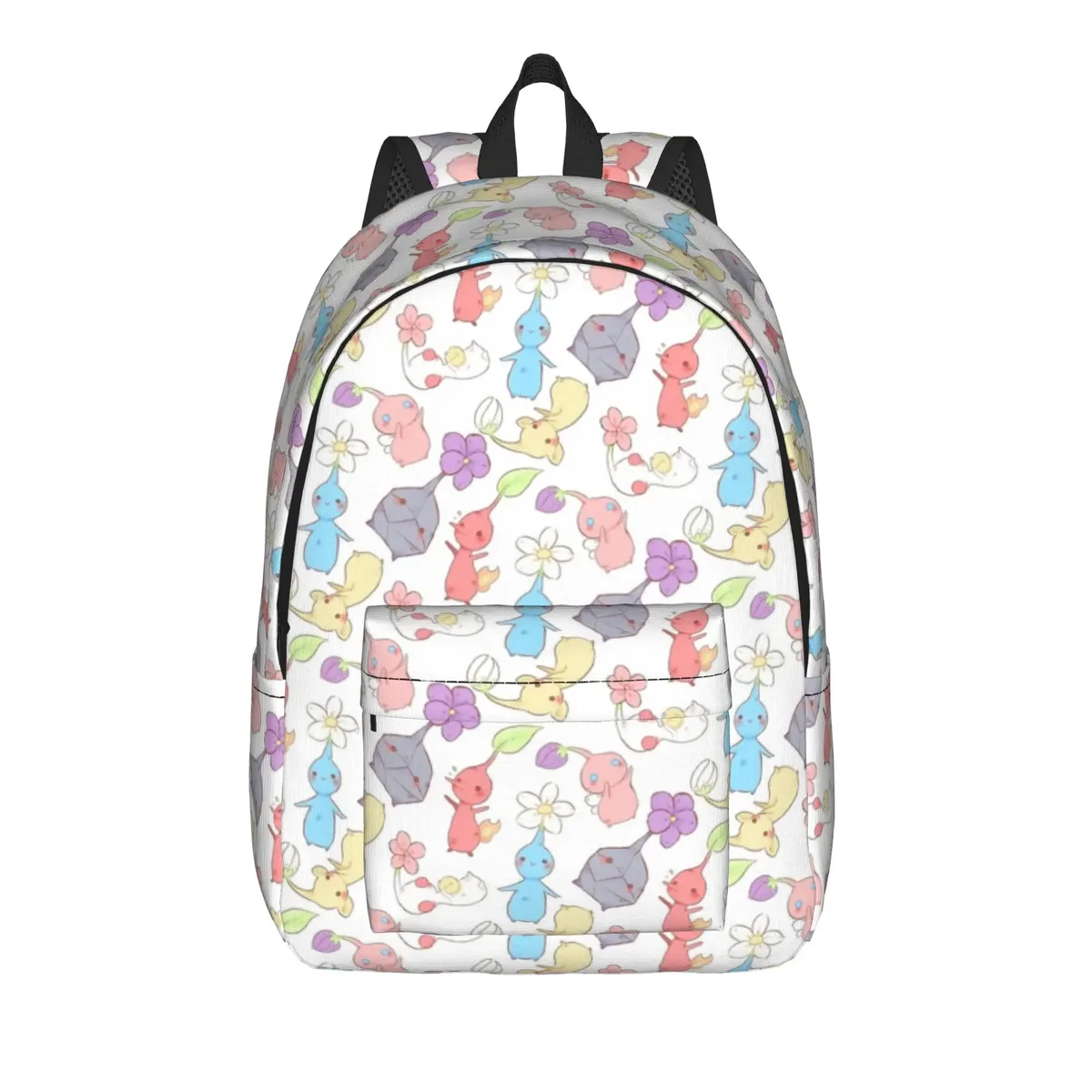 pikmins cool backpack, sac à dos léger pour étudiants, sac à dos pour jeux vidéo, pour hommes et femmes, sacs en toile pour ordinateur portable