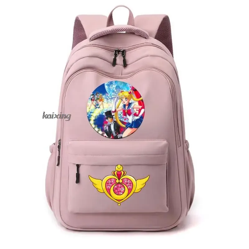 sacs d'école chaud marin lune imprimé étudiants capacité sac à dos adolescent femmes hommes voyage ordinateur portable mochila infantil cadeau