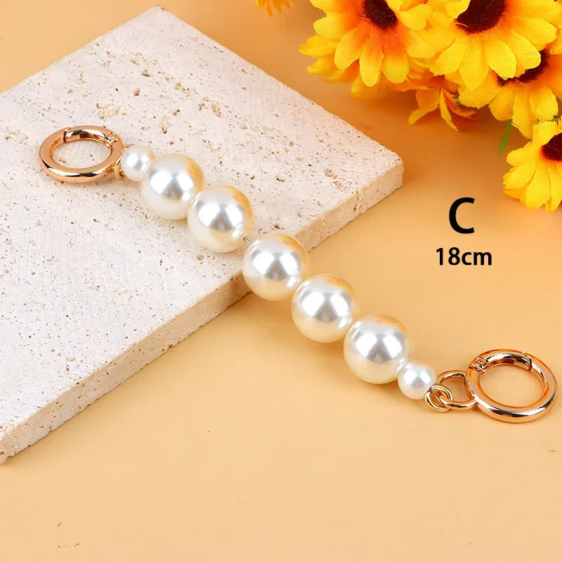 chaîne d'extension pour sac, bandoulière en perles pour sac à main, boucle de suspension, breloque chaîne diy, accessoires pour sac à bandoulière