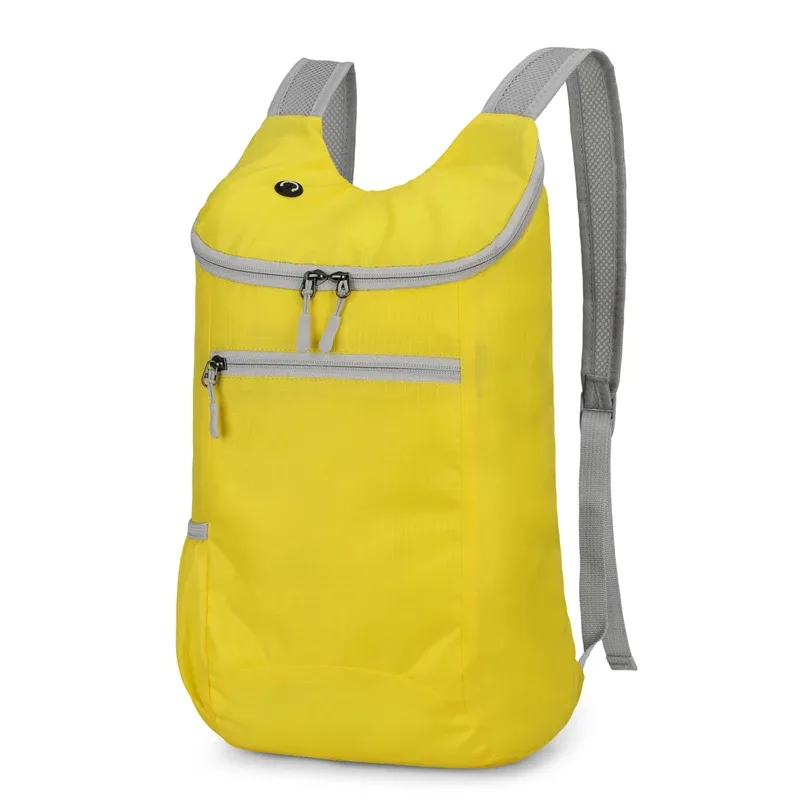 sac à dos de sport de plein air en nylon léger unisexe pliable compact sac à dos décontracté sac à dos de randonnée petit sac de randonnée