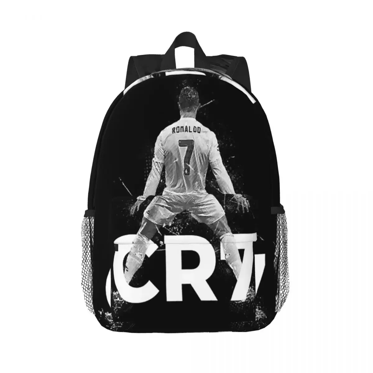sac à dos cr7 cristiano ronaldo pour enfants, cartable pour adolescent, sacs d'école de dessin animé, sac à dos de voyage, sac initié, grande capacité