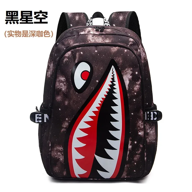 sacs à dos impressions de bouche de décodage cool, sacoches d'université solomon pour garçons, cartables unisexes, sacs imperméables pour étudiants, sacs de grande capacité