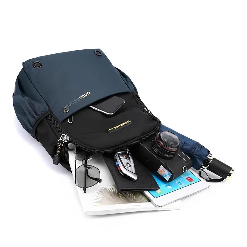 nouveau petit sac à dos oxford hommes sac à dos de voyage sac à bandoulière multifonctionnel pour homme sac à dos de voyage sacs d'école sac à dos femme