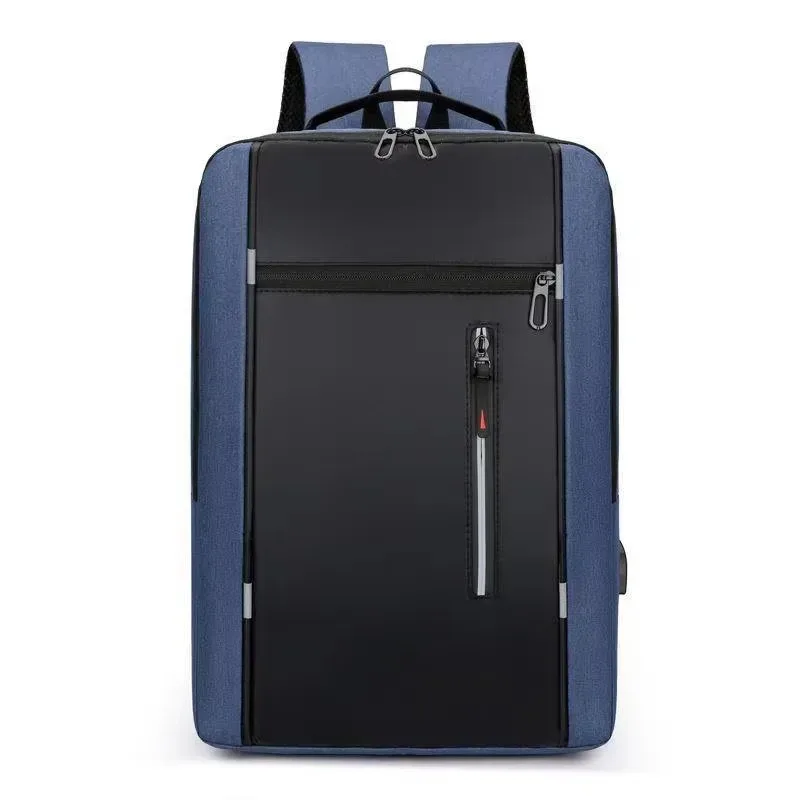 sac à dos pour ordinateur portable résistant à l'eau pour hommes, 15,6 pouces avec chargement usb, design spacieux pour le travail et les études