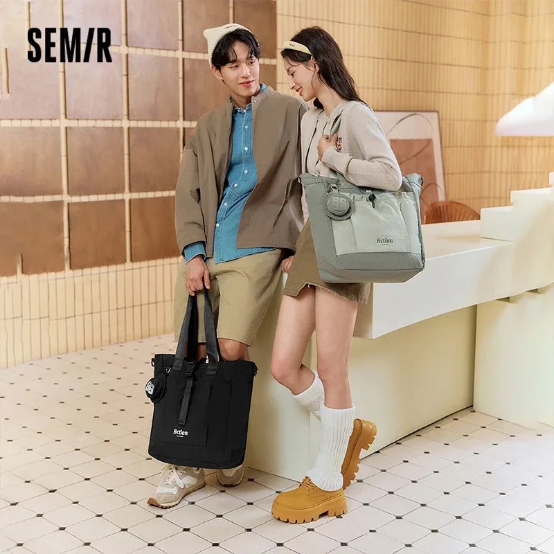 semir – sac fourre-tout pour hommes, sac à bandoulière multifonction 2025, grande capacité pour couples urbains en plein air, look de voyage