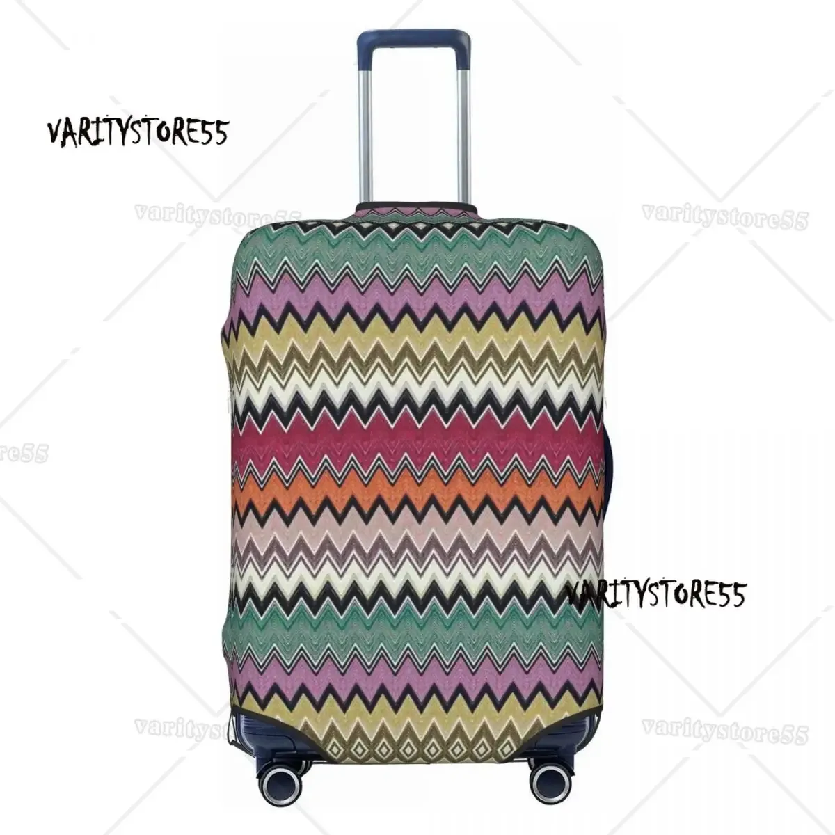 housse de bagage de voyage personnalisée imprimé léopard, housse de protection élastique en peau d'animal pour valise, adaptée à 18 à 32 pouces