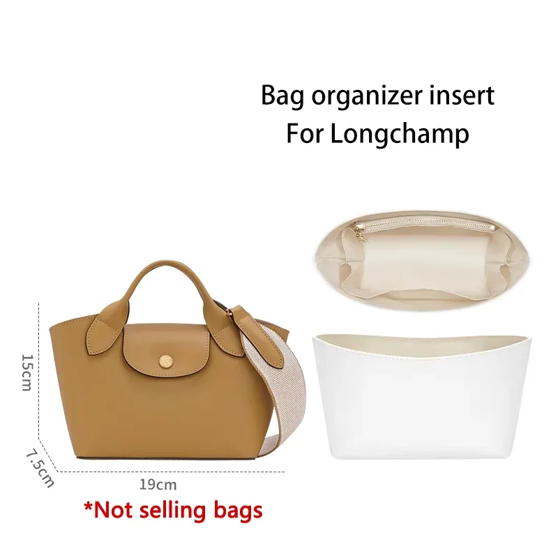 insert d'organisateur de sac pour epure longchamp, sac étanche et durable, support de rangement, modification intérieure, accessoires de sac