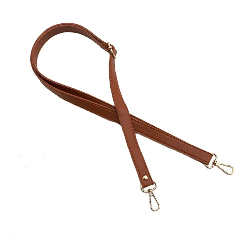 sangle de sac à bandoulière en faux cuir, 138cm de long, bricolage poignée de sac à main réglable, ceinture de remplacement avec fermoir