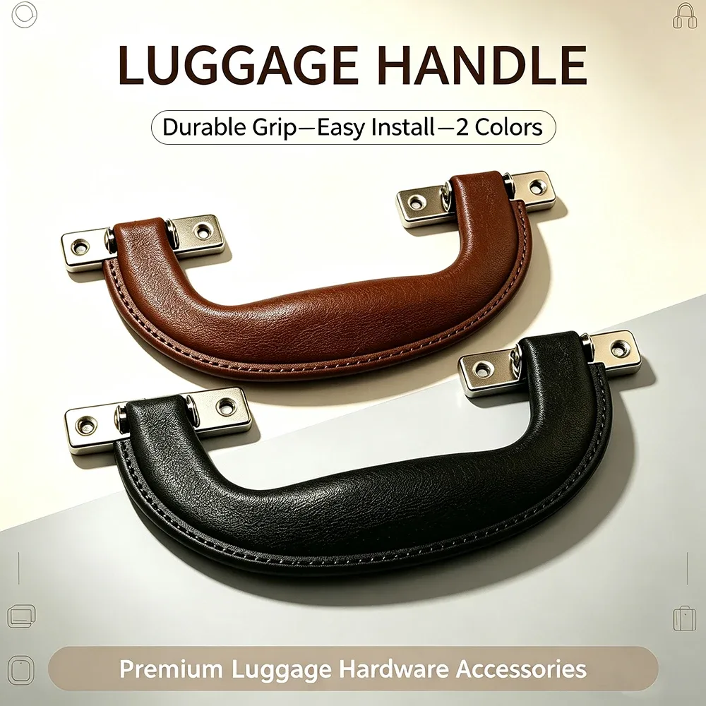 accessoires de bagages de style antique pour la décoration intérieure, poignées vintage en plastique imitation