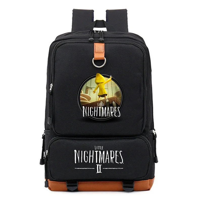 jeu petits cauchemars 2 sacs à dos pour garçon fille sacs d'école sac à dos adolescents enfants voyage quotidien sac à dos mochila