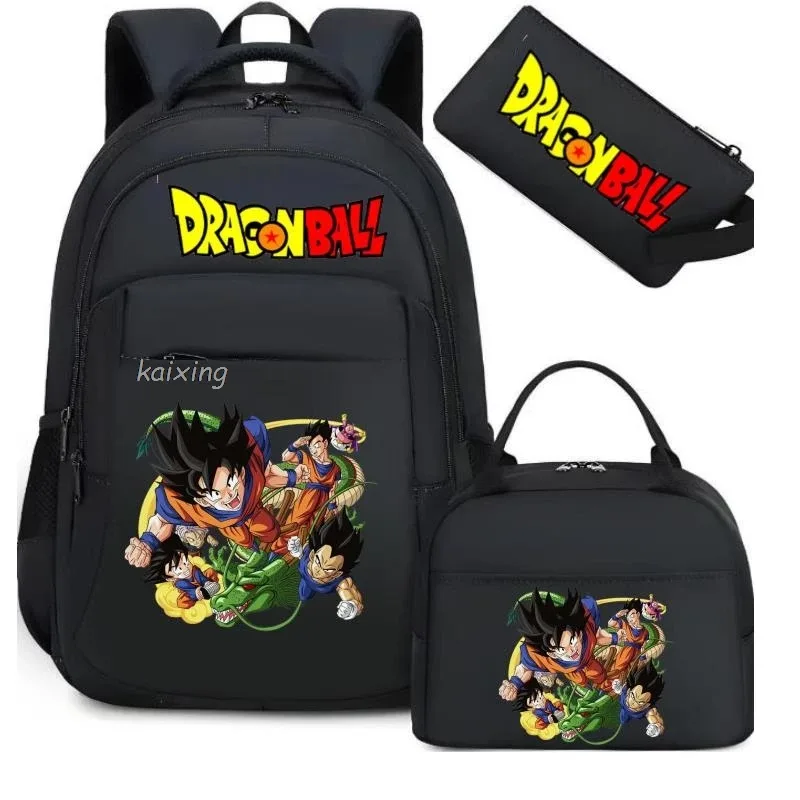 sac à dos camouflage dragon ball pour filles, sac de retour à l'école pour étudiants, poches pour garçons, capacité pour adolescents, sac à dos pour ordinateur portable, harajuku mochilas