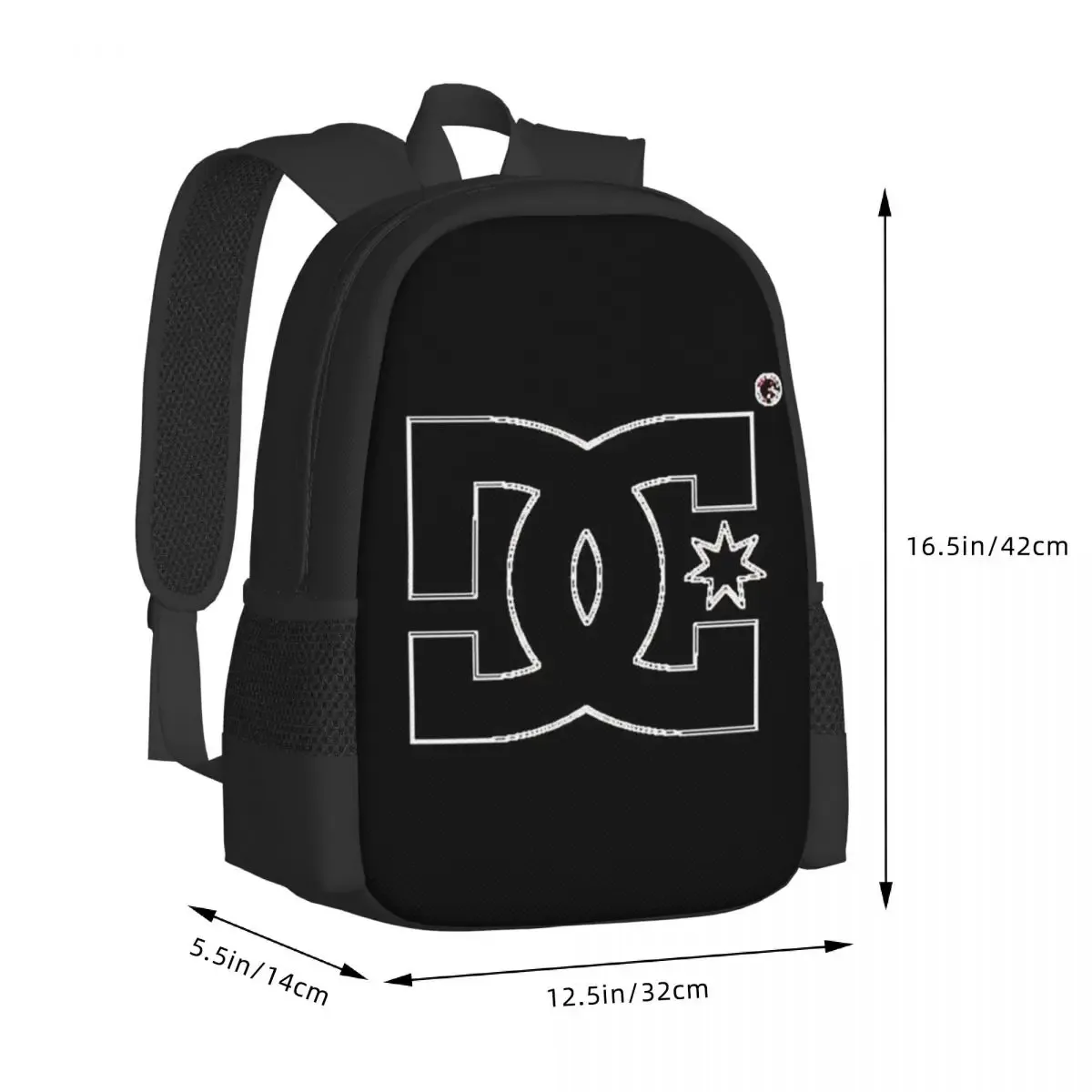 sac à dos d'étudiant dc shoe co, sac d'école, sac de randonnée, sac de voyage pour garçons et filles, sac à dos tendance, sacs à bandoulière