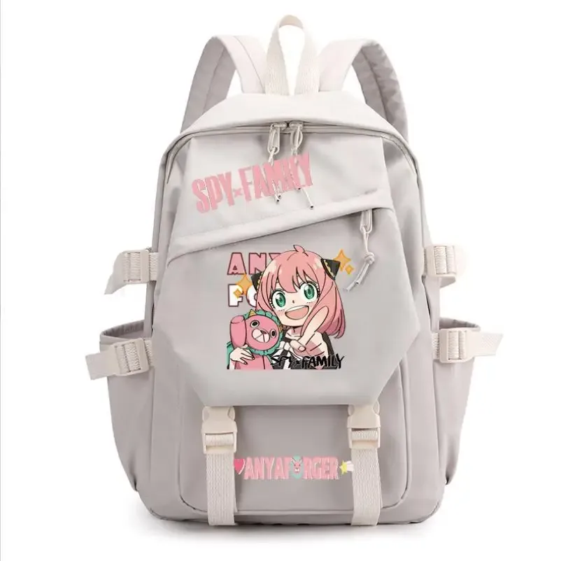 anya forger-sac à dos pour ordinateur portable pour hommes et femmes, sacs d'école pour adolescents, capacité de voyage initié, spy x family, garçons et filles