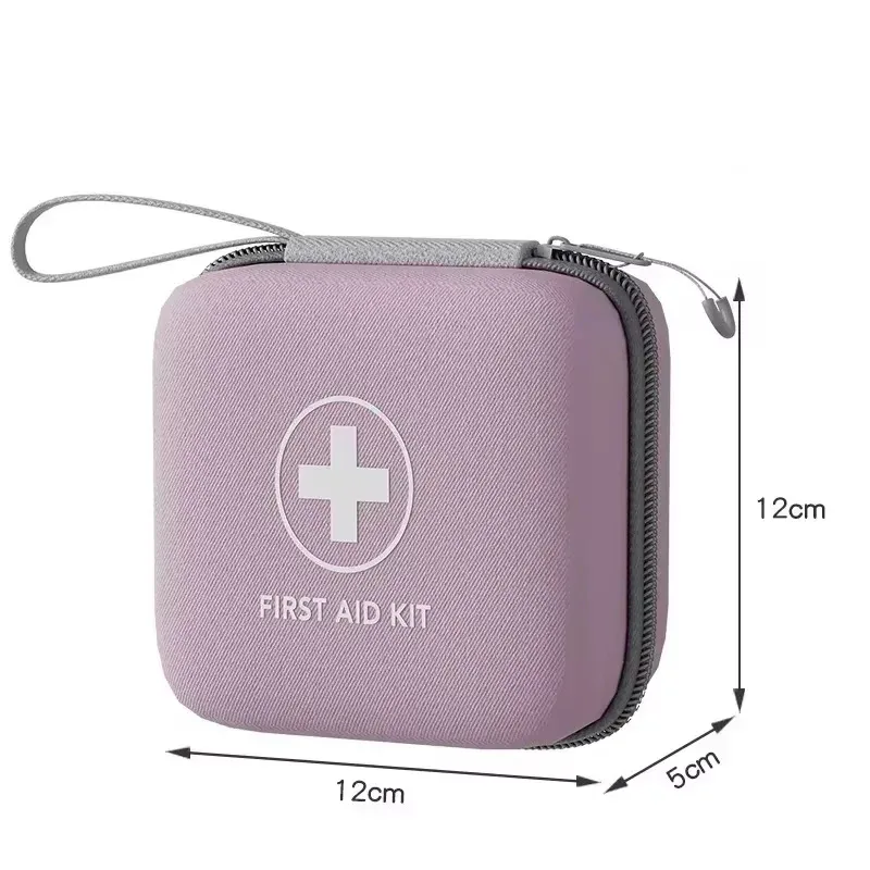 sac de rangement pour fournitures médicales en eva rigide, trousse de premiers secours essentielle pour les voyages, boîte de rangement pour fournitures de soins à domicile, 1 pièce