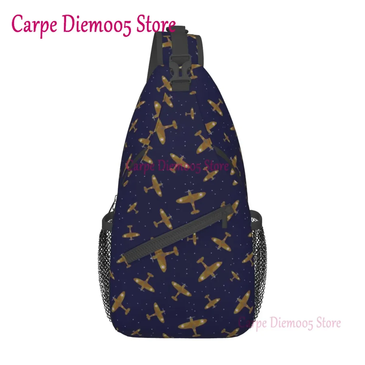sac à bandoulière à rayures captain pour hommes, sac à dos à bandoulière pour randonnée