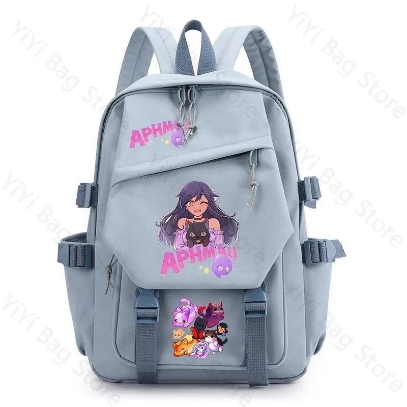 sac à dos aphmau, sac à dos d'école de grande capacité pour étudiants, sac à dos de voyage léger et durable en nylon pour garçons et filles