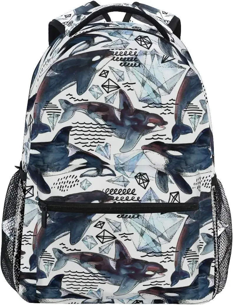sac à dos imprimé léopard animal, sac à bandoulière pour livre d'école, sac à dos de voyage pour garçons, filles, hommes et femmes