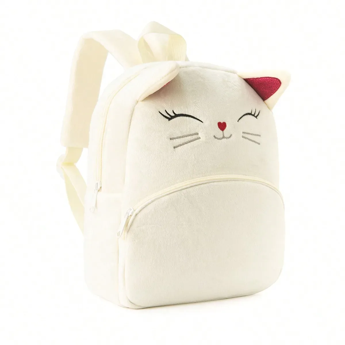 sac à dos pour enfants en peluche multicolore à motif animal, idéal pour la vente en gros transfrontalière et les stands de rue, parfait pour la maternelle