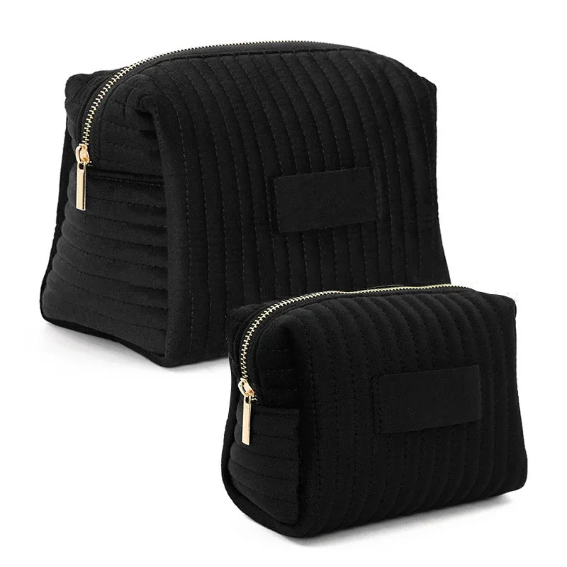 trousse de maquillage avec nom personnalisé, organisateur de voyage en velours de qualité supérieure, trousse de cosmétiques de toilette, cadeau de mariage personnalisé pour demoiselle d'honneur