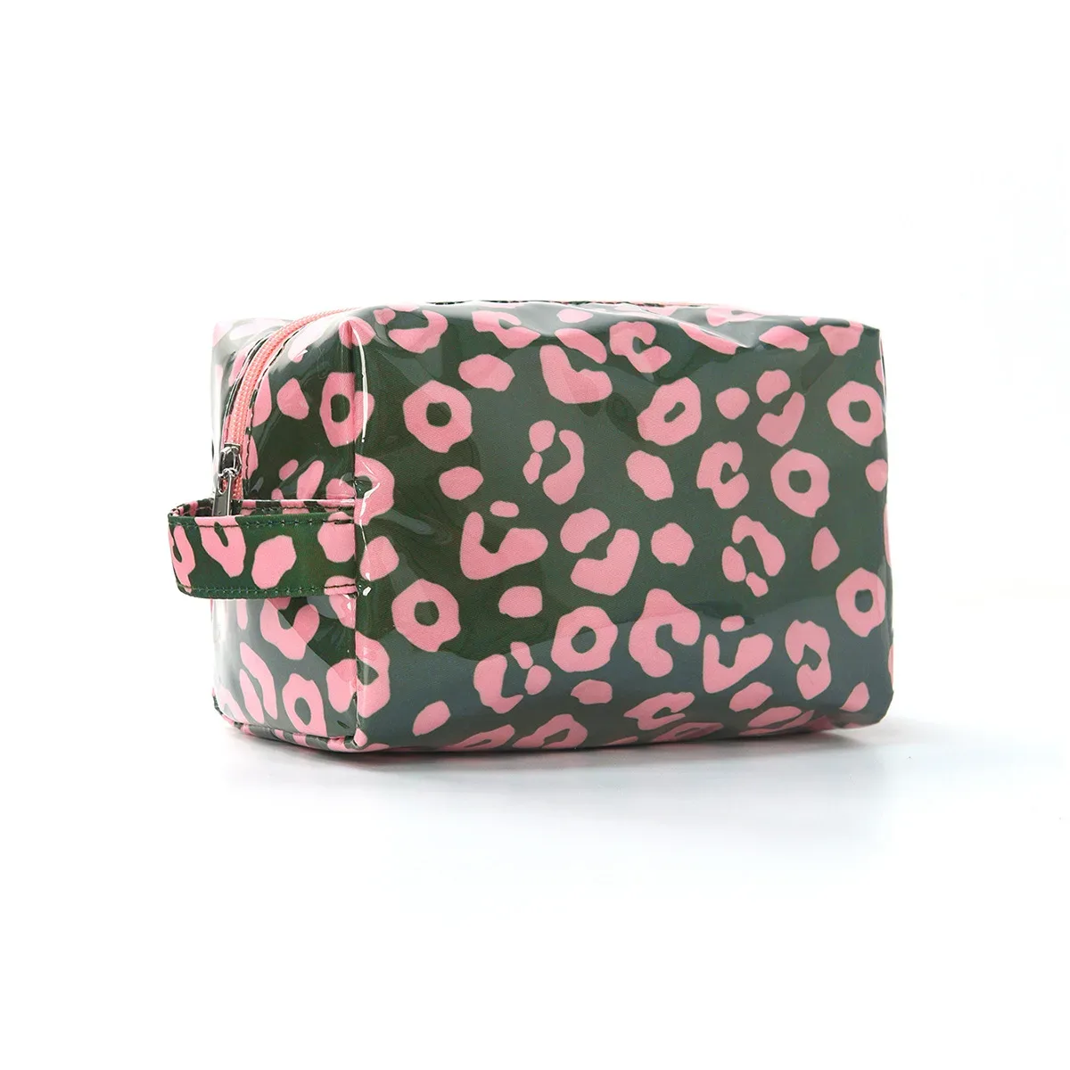 sac de maquillage élégant à rayures roses, sac de voyage portable de grande capacité, sac de rangement pour rouge à lèvres, sac à main, sac cosmétique, trousse de toilette, cadeaux pour filles