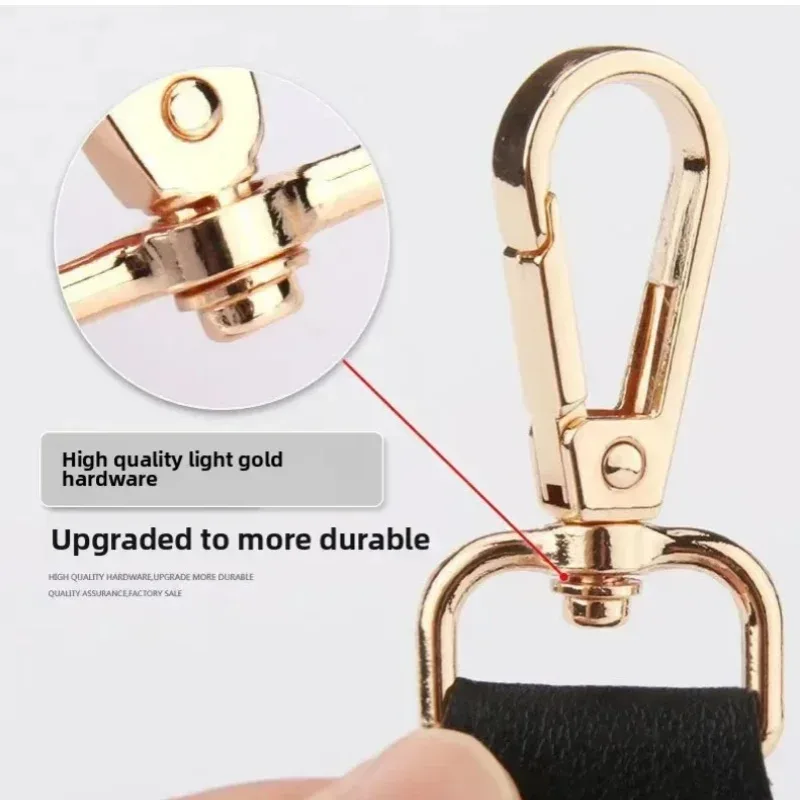 sangle de sac à bandoulière en nylon noir, ceinture détachable de remplacement réglable pour femmes et hommes, sacoches à poignée, ceinture de sac à main