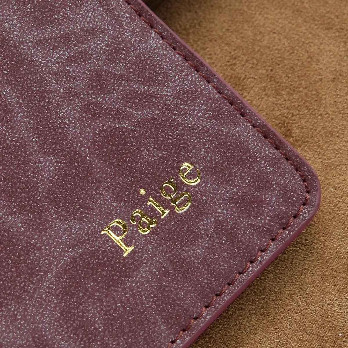 porte-passeport personnalisé avec motif léopard, couverture de passeport personnalisée avec impression, accessoires de voyage chics faits à la main, cadeau