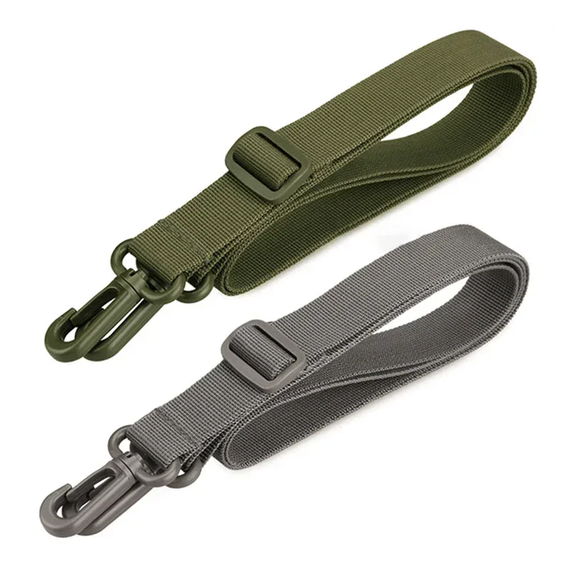 sac à bandoulière pour hommes, large sangle réglable, sacoches à bandoulière, ceinture noire, sac de remplacement, accessoires